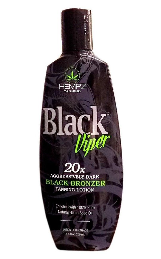 Фото крема Hempz Black Viper 20x Black Bronzer
