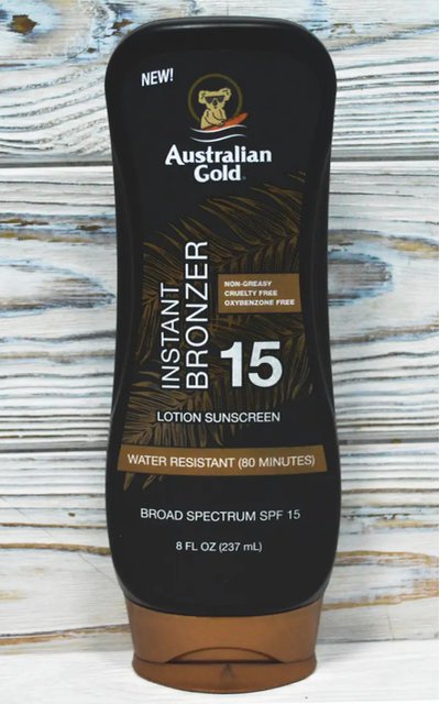 Фото крема SPF 15 Lotion Sunscreen with Instant Bronzer